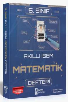 2025 AKILLI İSEM 5. SINIF MATEMATİK   DEFTERİ