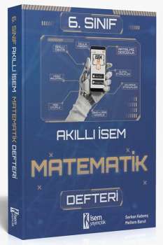 2025 AKILLI İSEM 6. SINIF MATEMATİK   DEFTERİ