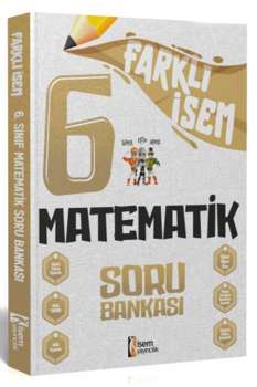 2025 FARKLI İSEM 6. SINIF MATEMATİK  SORU BANKASI