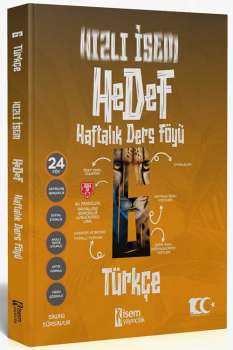 2025 HIZLI İSEM 6.SINIF TÜRKÇE  HAFTALIK DERS FÖYÜ
