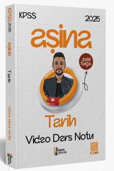 2025 İSEM KPSS AŞİNA TARİH VİDEO DERS NOTU
