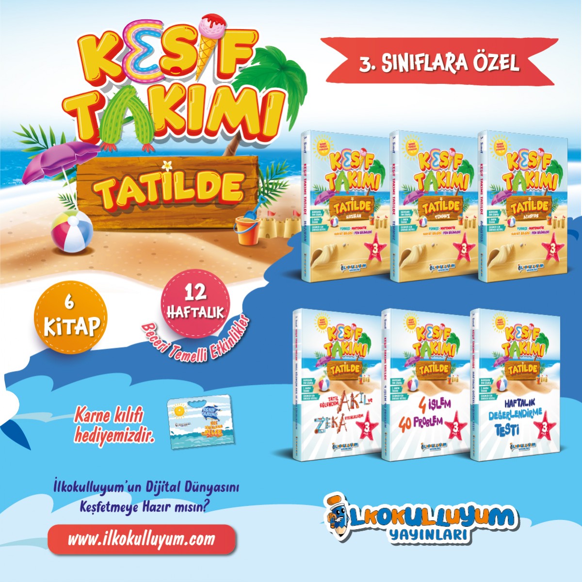 3.SINIF KEŞİF TAKIMI TATİLDE EĞİTİM SETİ