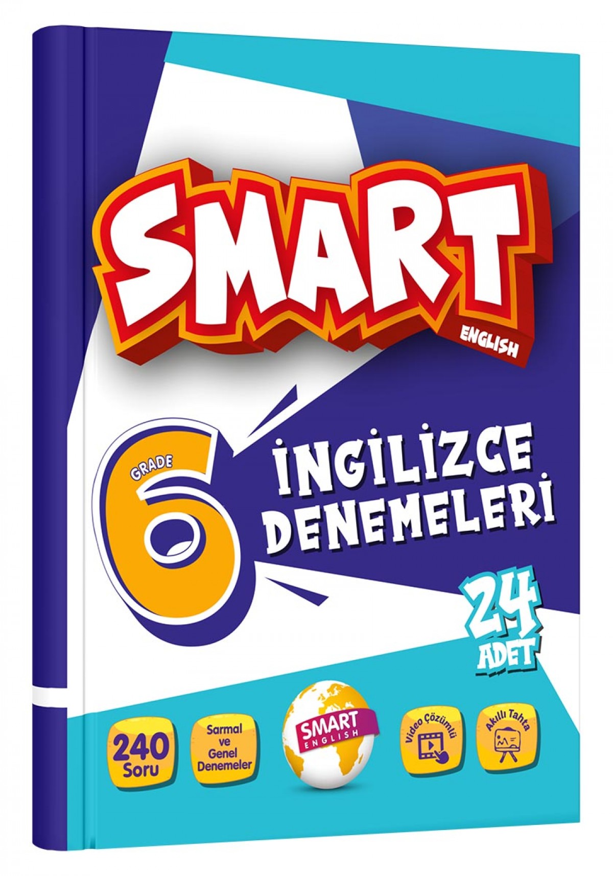 SMART ENGLİSH 6 GRADE 24 ADET İNGİLİZCE DENEMELERİ