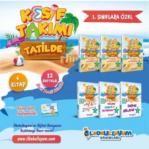1.SINIF KEŞİF TAKIMI TATİLDE EĞİTİM SETİ