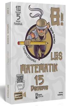 2024 İSEM  8. SINIF MATEMATİK 15 BRANŞ  DENEME
