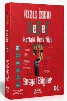 2025 HIZLI İSEM 7.SIN SOSYAL BİLG HAFTALIK DERS F.