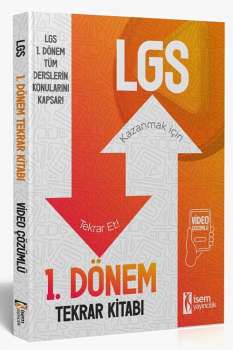 2025 İSEM 8. SINIF LGS 1. DÖNEM TÜM DERSLER TEKRAR KİTABI