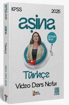 2025 İSEM KPSS AŞİNA TÜRKÇE VİDEO DERS NOTU
