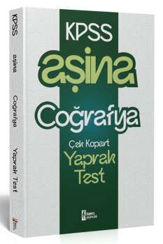 2025 KPSS AŞİNA COĞRAFYA ÇEK KOPART YAPRAK TEST