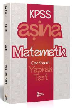 2025 KPSS AŞİNA MATEMATİK ÇEK KOPART YAPRAK TEST