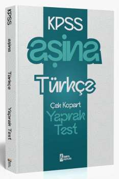2025 KPSS AŞİNA TÜRKÇE ÇEK KOPART YAPRAK TEST