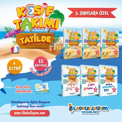 3.SINIF KEŞİF TAKIMI TATİLDE EĞİTİM SETİ