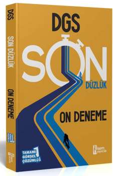 DGS SON DÜZLÜK 10 DENEME